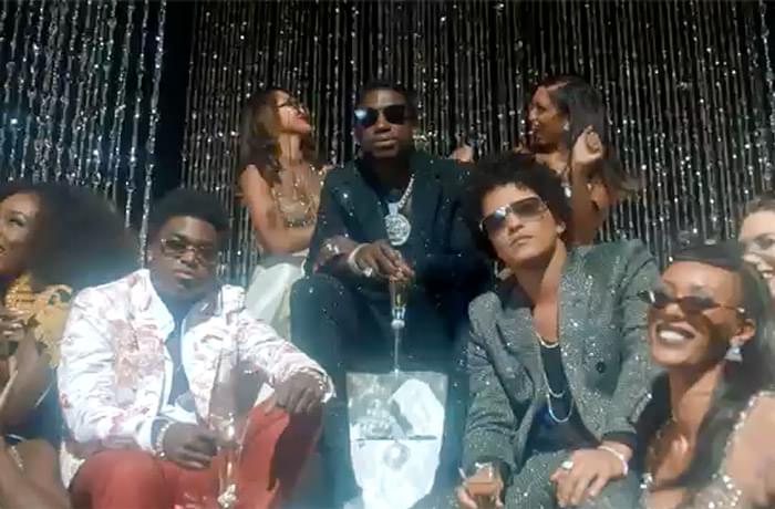 [WATCH] Bruno Mars, Gucci Mane & Kodak Black “Wake Up In The Sky” Video