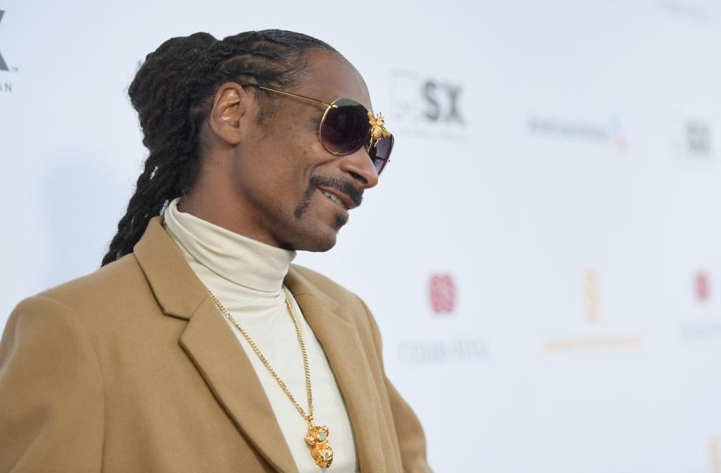 Snoop Dogg Receiving His Star On The Hollywood Walk Of Fame