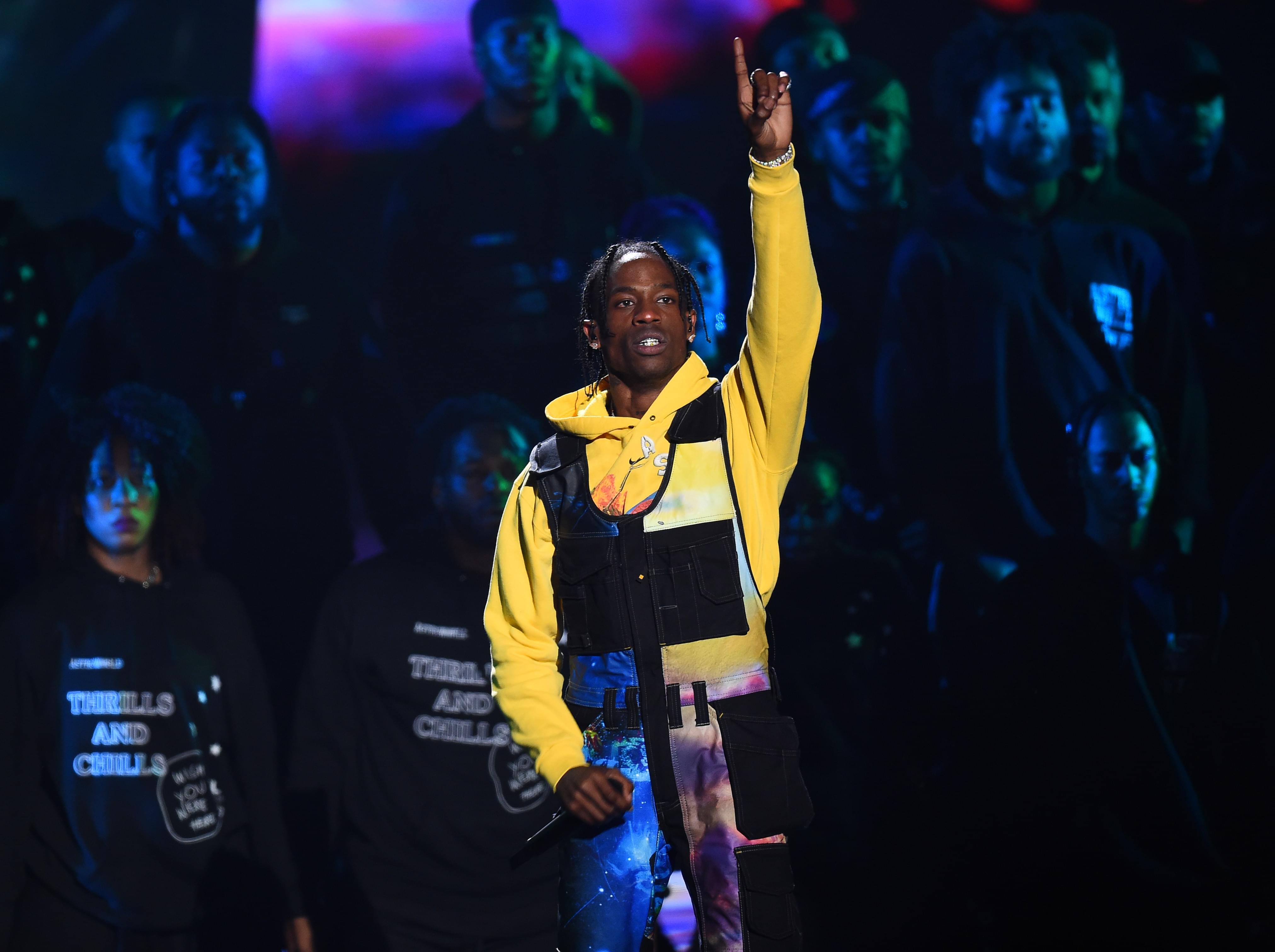 Travis Scott Surprises Post Malone With Postmates Delivery From Chick-Fil-A
