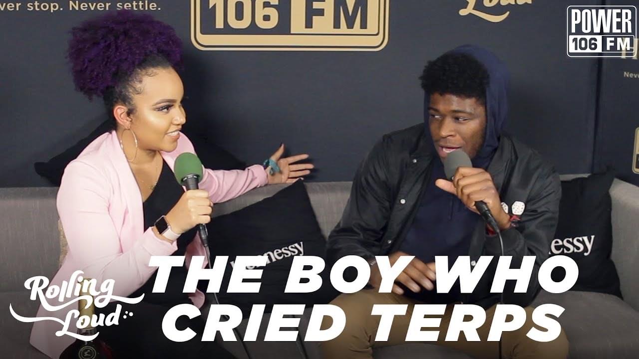 The Boy Who Cried Terps Explains His Name + Says His Dream Collab Didn’t Perform Rolling Loud [WATCH]