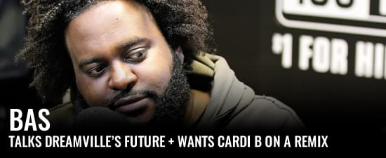 Bas Says “There’s A Tide Turning” At Dreamville + Wants Cardi B On A Remix