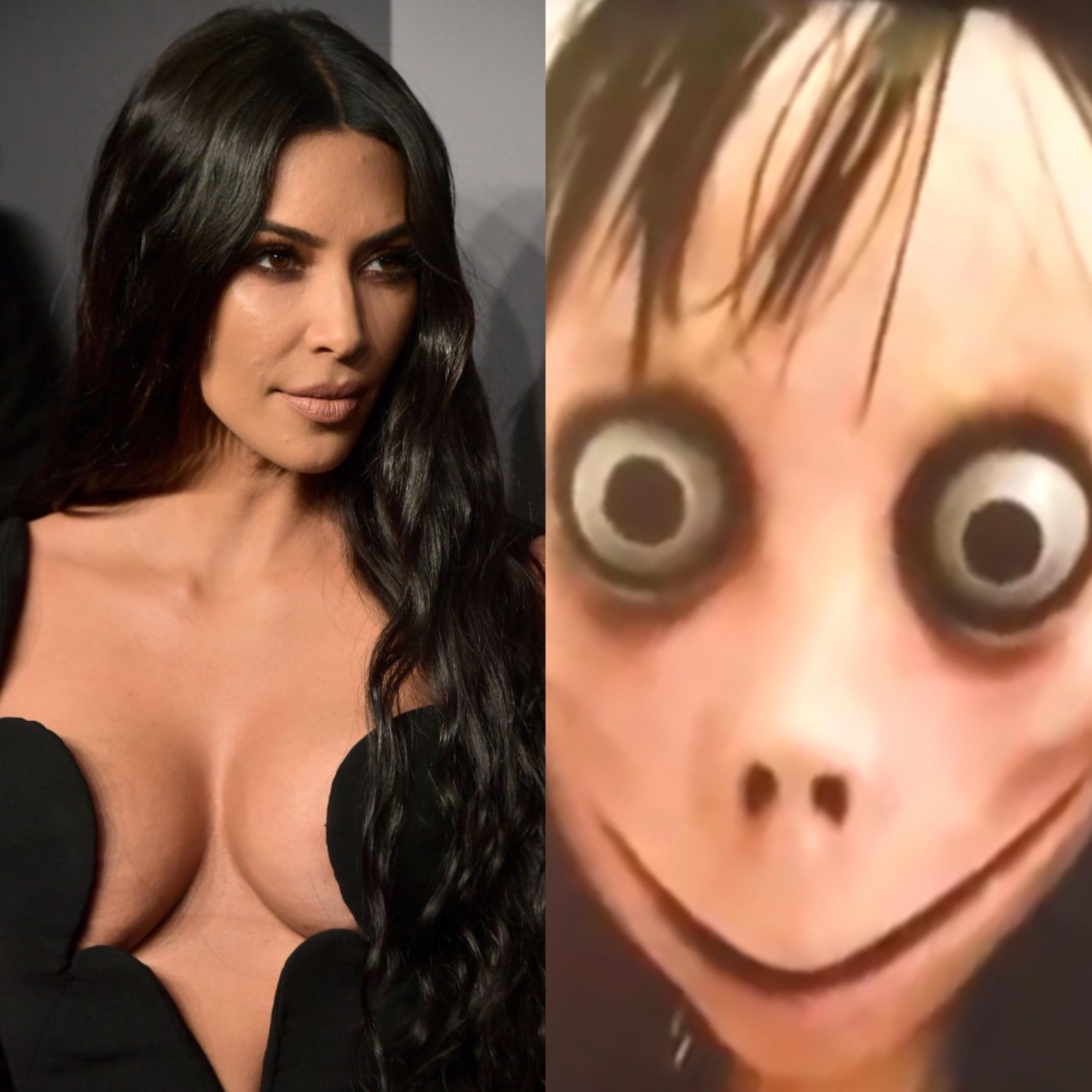 Kim Kardashian Reaches Out To YouTube About Momo Challenge