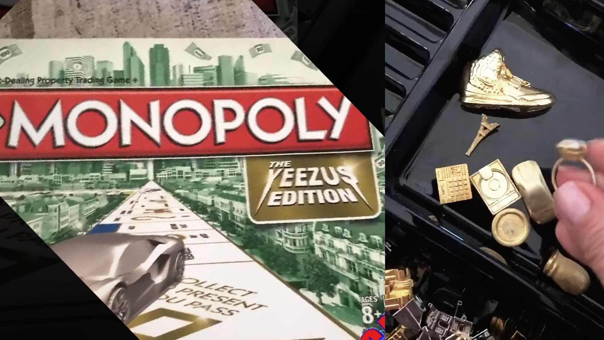 Kim Kardashian Gives Inside Look At The Custom YEEZUS Monopoly Game