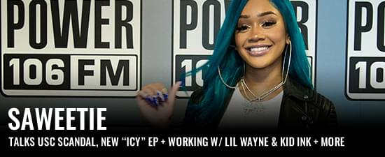 Saweetie Talks USC Scandal, Starting Her Own Label, New “ICY” EP + Working W/ Lil Wayne & Kid Ink