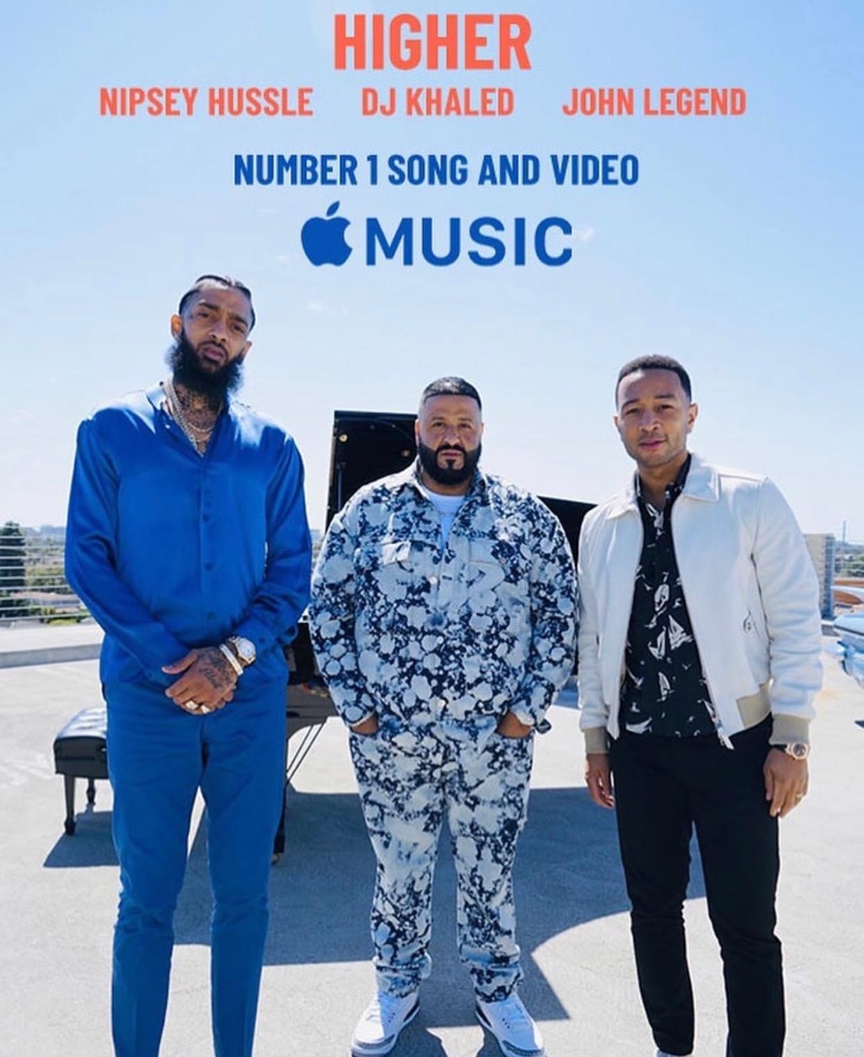 DJ Khaled Talks About “Higher” Being Nipsey Hussle’s Final Gift