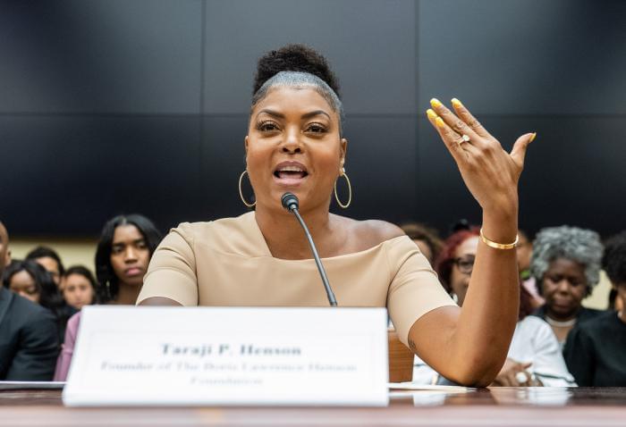 Taraji P. Henson Talks About Mental Health On Capitol Hill