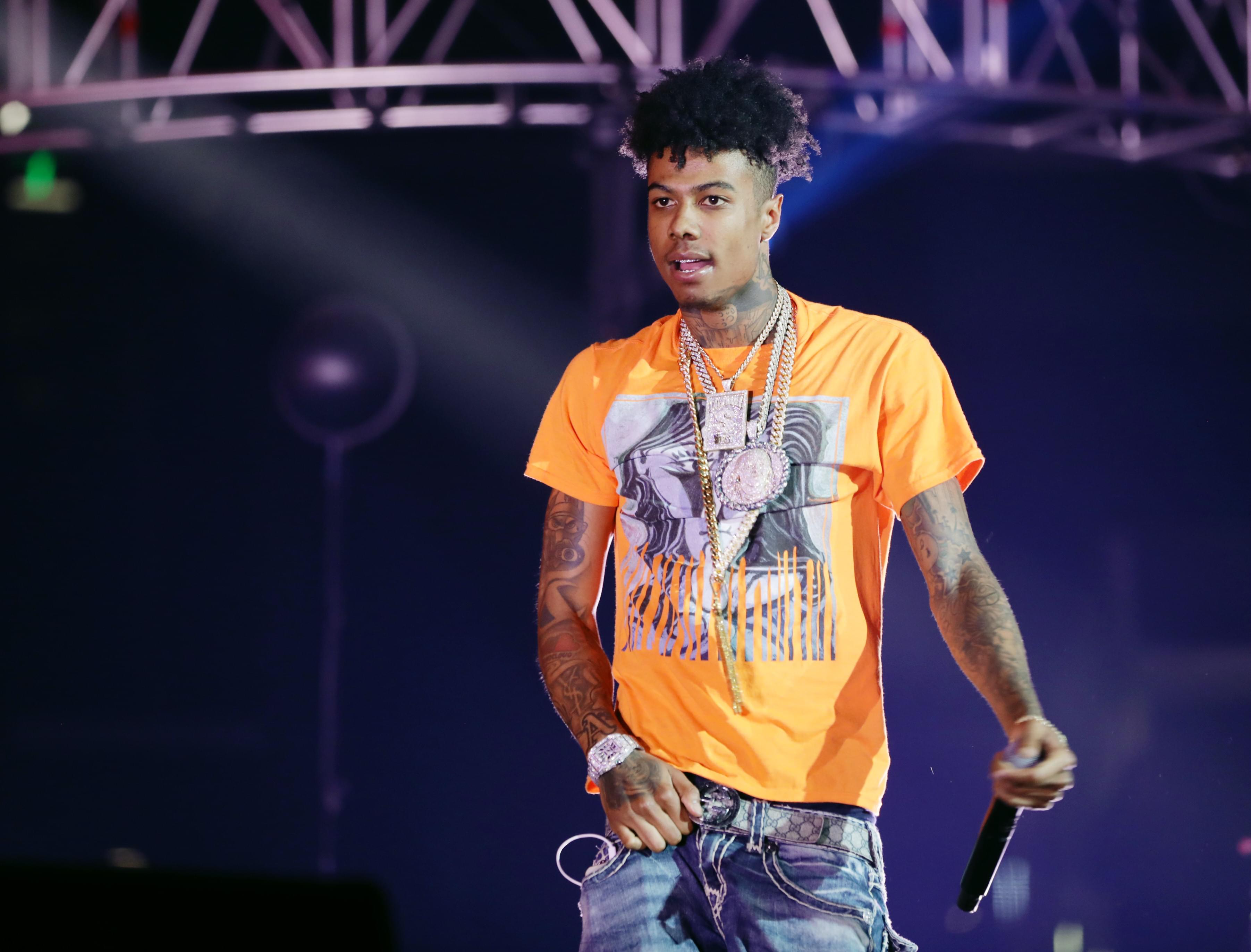 Blueface Gets Backlash After Kicking Mom And Sister Out Of His House