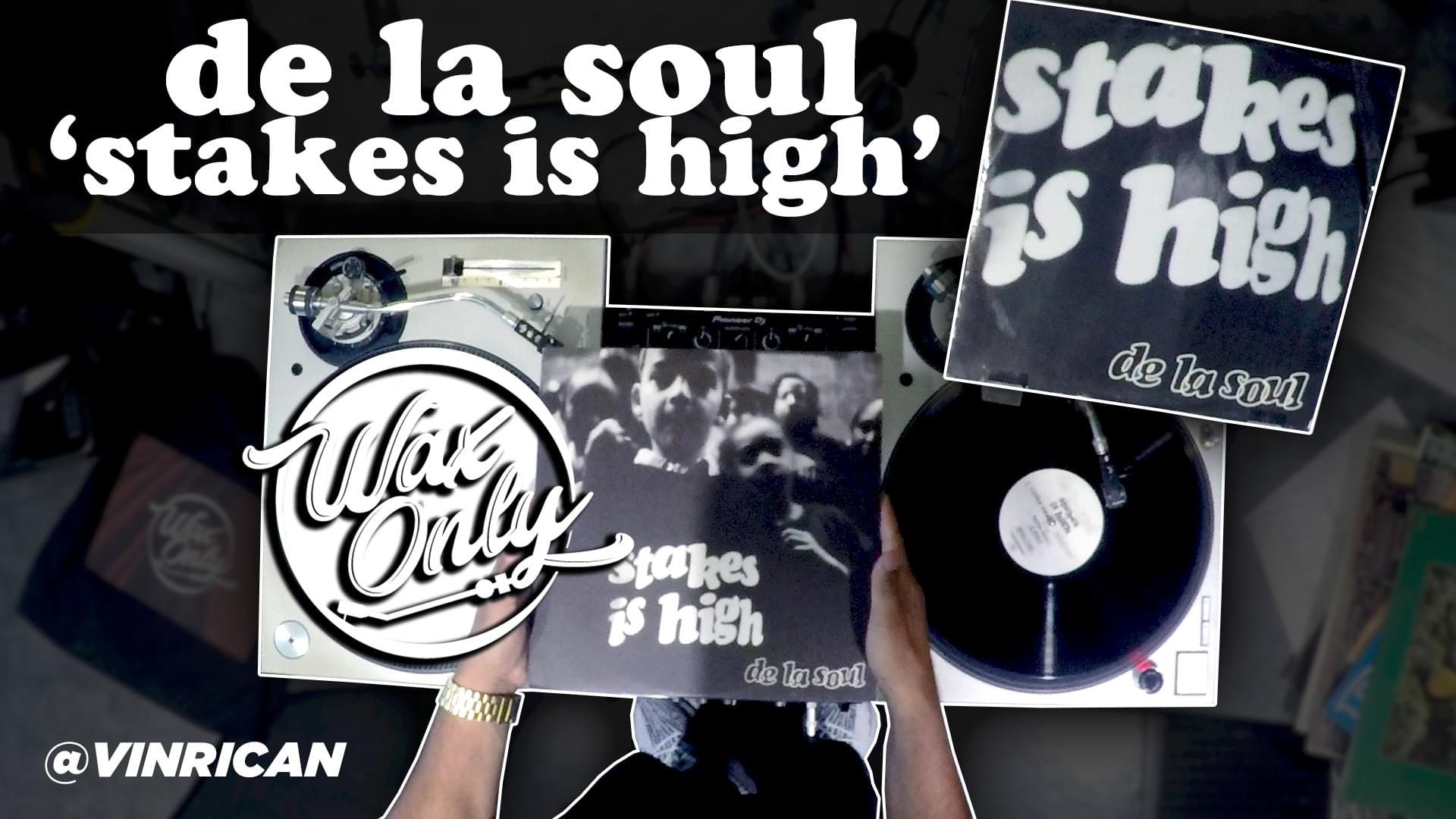 #WAXONLY: VinRican Showcases Classic Samples Used On De La Soul’s ‘Stakes Is High’