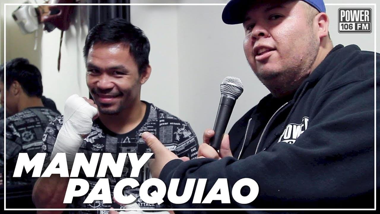 Manny Pacquiao Speaks On Keith Thurman’s Trash Talk + Opinion On Lakers & Clippers Trades