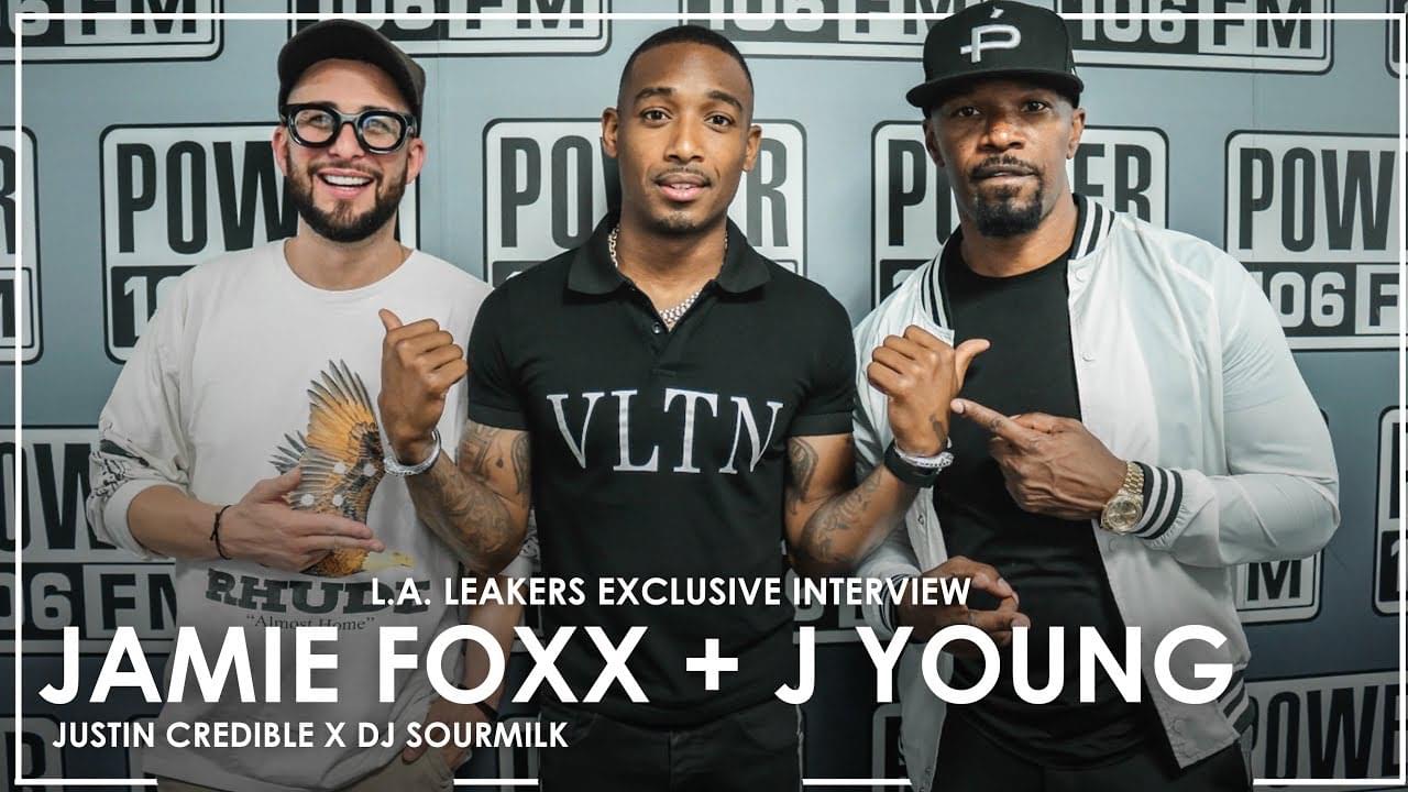 Jamie Foxx Talks Chris Brown & Drake, His Comedian Mt. Rushmore + Introduces His New Artist J Young