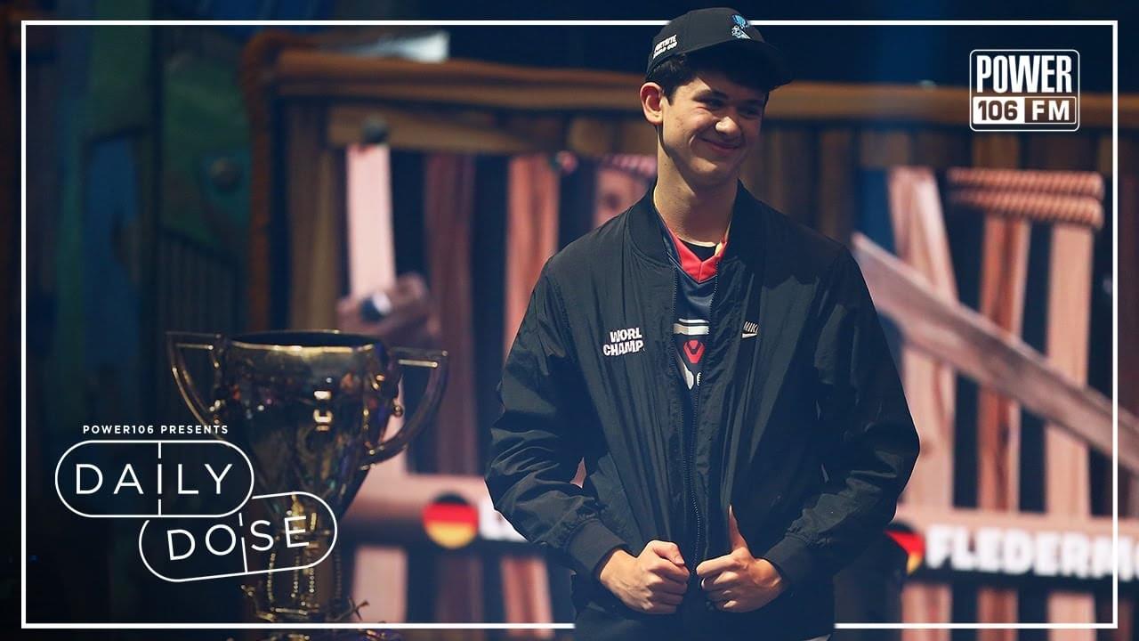 #DailyDose: Professional Fortnite Player Kyle ‘Bugha’ Giersdorf Wins 3 Million At Tournament