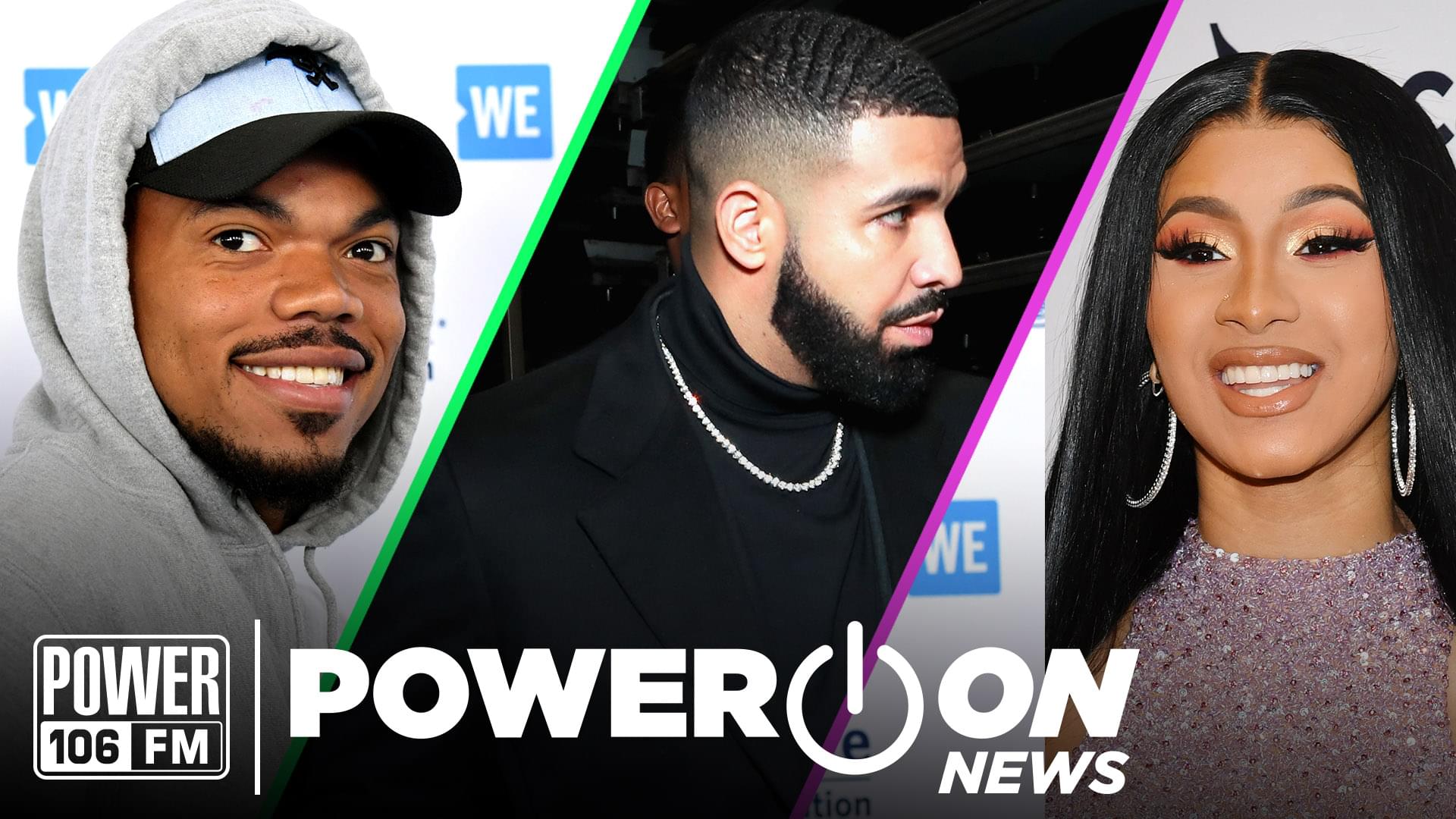 #PowerOn: Cardi B Endorses Bernie Sanders 2020 + Drake Pulls Moves on Chris Brown In “No Guidance” Video