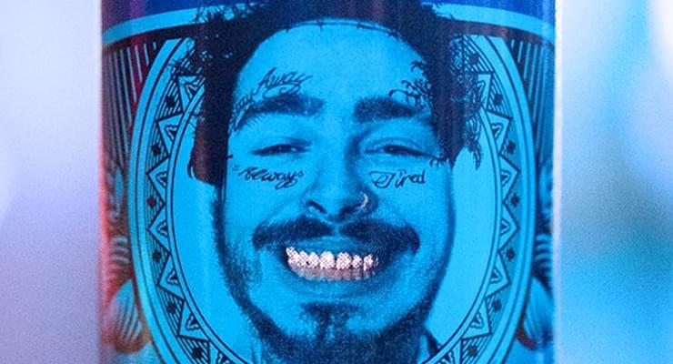 Post Malone Now Has His Face On A Beer Can