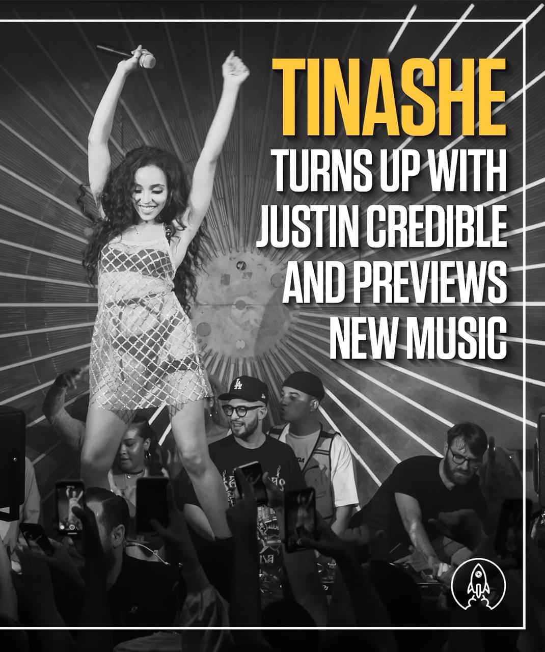 Tinashe Turns up w/ Justin Credible & Previews New Music [WATCH]