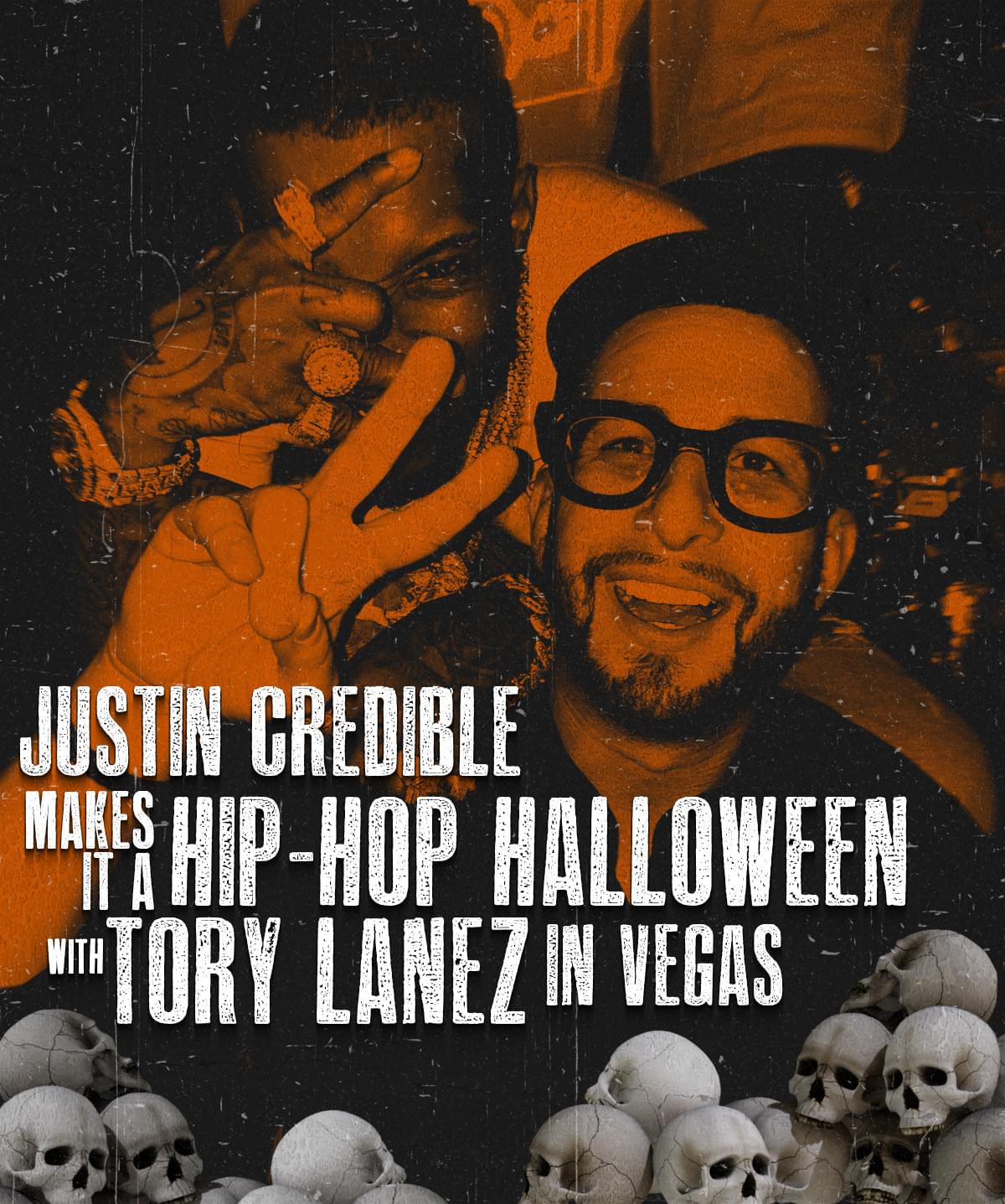 Justin Credible Makes It a Hip Hop Halloween w/ Tory Lanez [WATCH]