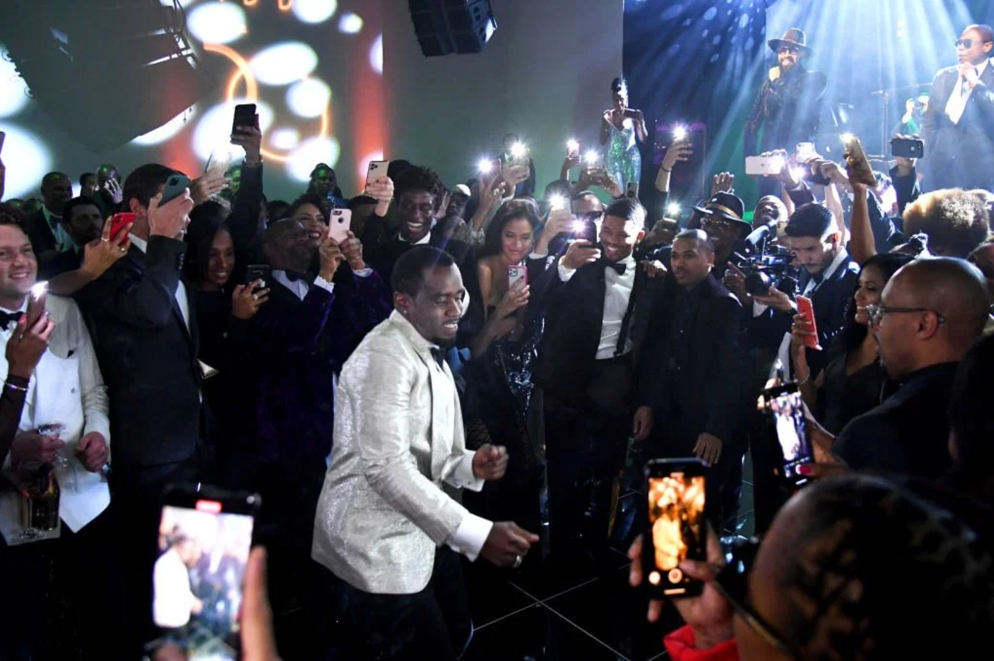 Diddy Celebrates His 50th Birthday With Kanye West And Jay-Z