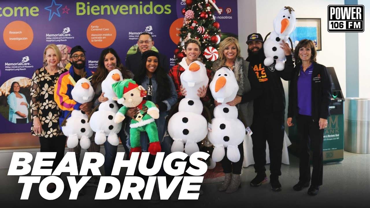 DJ Felli Fell & Mando Fresko Team Up With Miller Children’s Hospital For Annual Bear Hugs Toy Drive