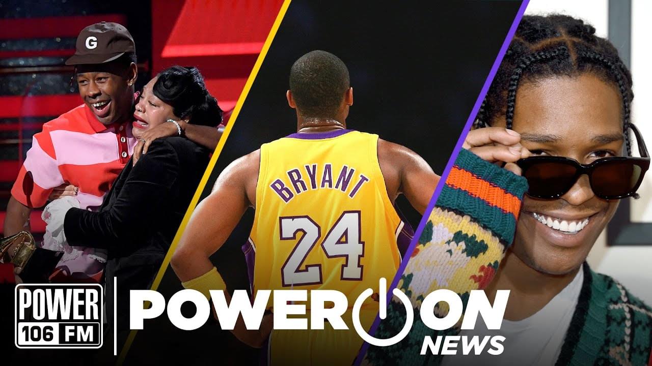 #PowerOn: LA Mourns The Loss Of Kobe Bryant + Nipsey Hussle Wins 2 Posthumous Grammys