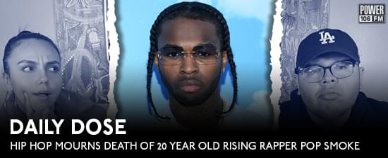 Hip Hop Mourns Death Of 20 Year Old Rising Rapper Pop Smoke