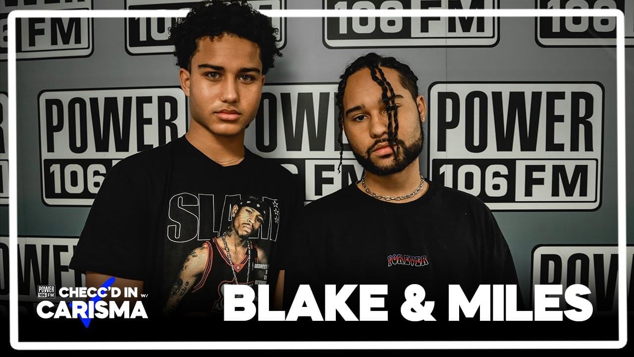 Blake And Miles Keep It In The Family & Make Music In Their Home Garage