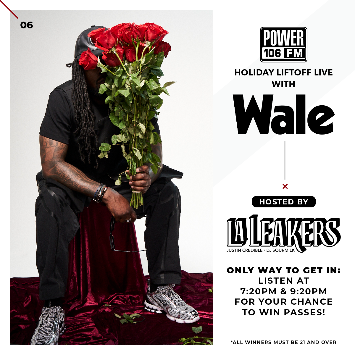 The Power 106 Holiday Liftoff Live With Wale