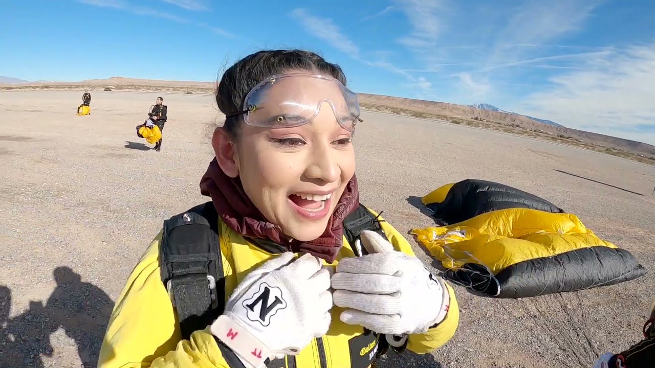 Power Mornings Co-Host Letty Skydives From 13,000 Feet In The Air With U.S. Army’s Golden Knights