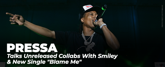 Toronto Rapper Pressa Talks Unreleased Collabs With Smiley & New Single “Blame Me”