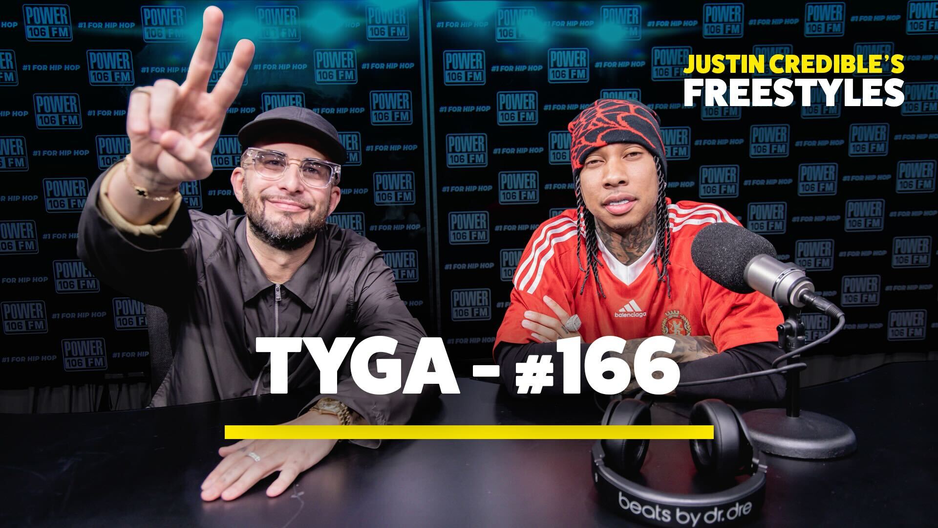 Tyga Freestyles Over Doja Cat’s “Paint The Town Red” Beat | Justin Credible’s Freestyles