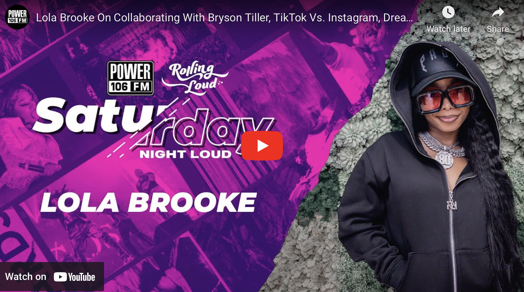 Lola Brooke On Collaborating With Bryson Tiller, TikTok Vs. Instagram, Dream Features + More!