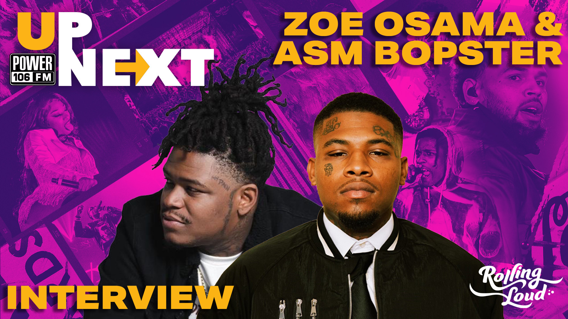 Up Next With Zoe Osama & ASM Bopster – Live Intimate Performance & Exclusive Interview w/ DJ Carisma