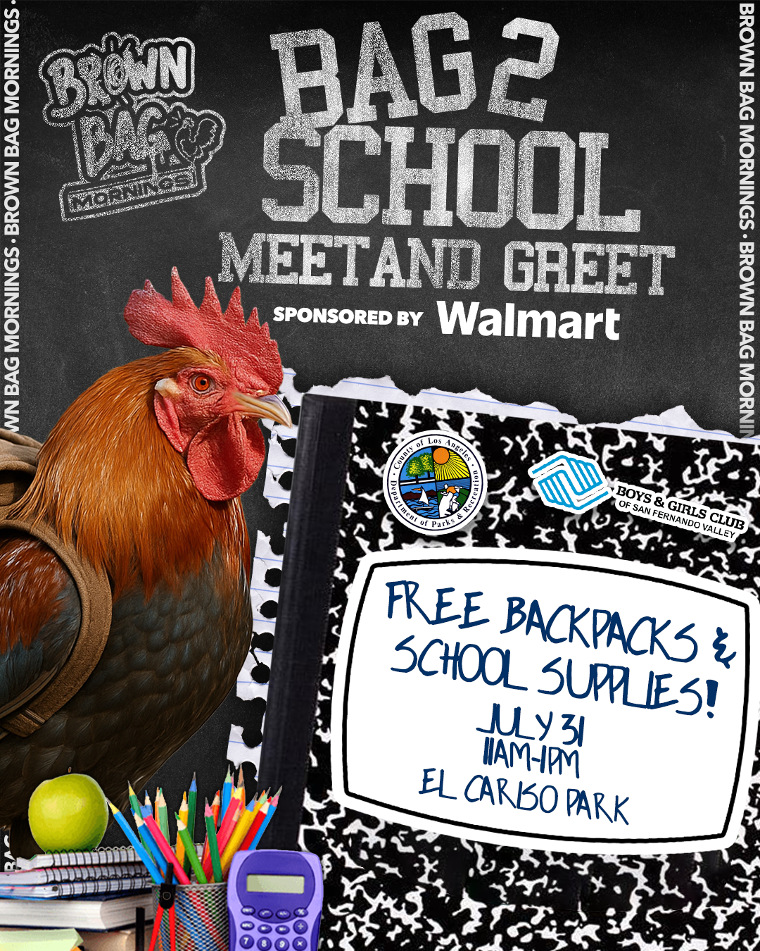 Brown Bag Mornings is Going BAG TO SCHOOL!