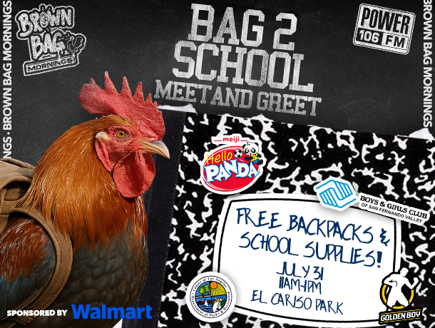 Brown Bag Mornings is Going BAG TO SCHOOL!