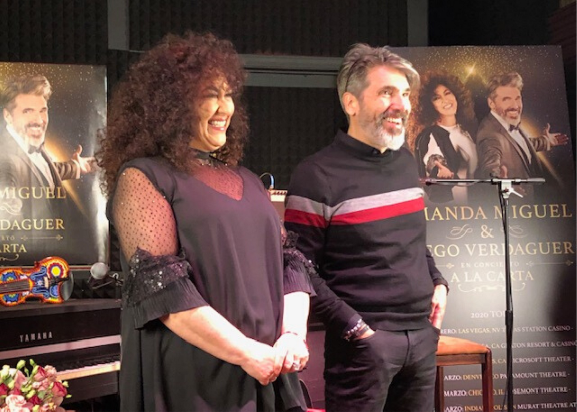 Amanda Miguel y Diego Verdaguer Anuncian Nueva Gira