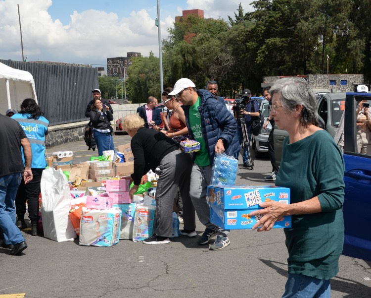 La UNAM y La Cruz Roja: siguen uniendo esfuerzos, para ayudar a victimas del Huracán Otis en Acapulco