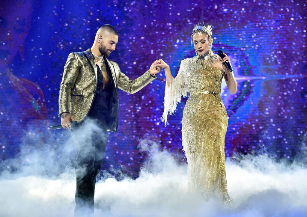 Maluma brings out Jennifer Lopez at Madison Square Garden