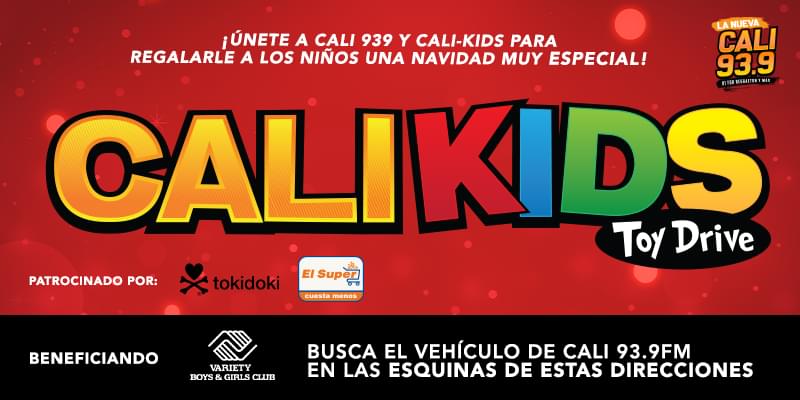 Cali Kids – CALI 93.9 Toy Drive