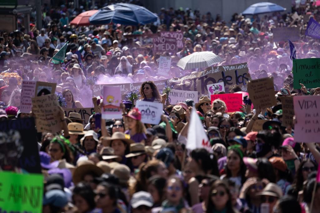 80,000 Protested on International Women’s Day in Mexico