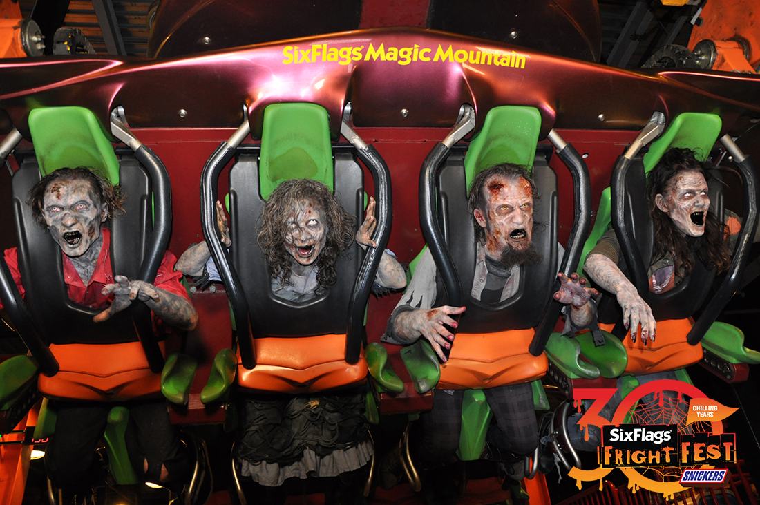 Six Flags Magic Mountain’s Fright Fest, presented by Snickers®