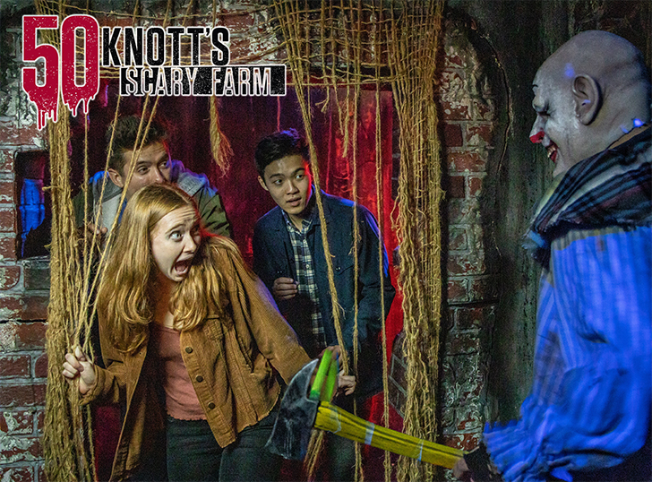Listen for your chance to win tickets to Knott’s Scary Farm!