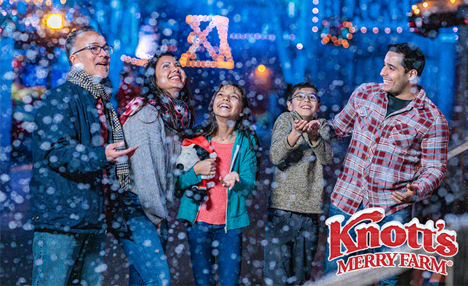 Listen for your chance to win tickets to Knott’s Merry Farm!