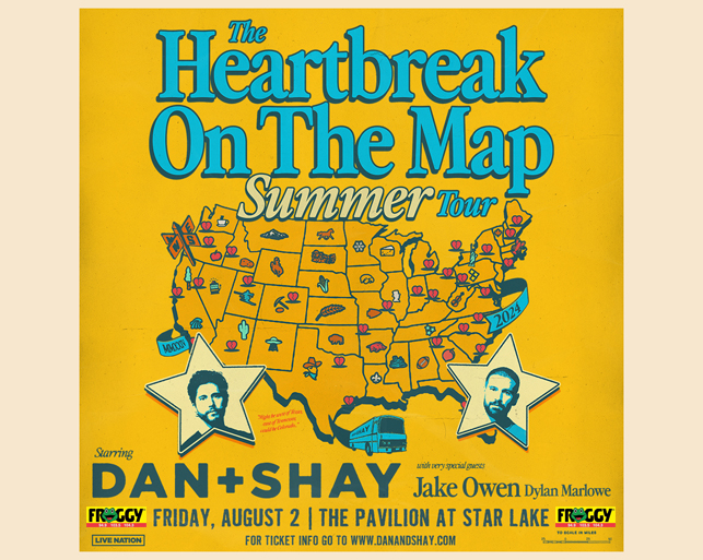 Dan+Shay-Heartbreak On The Map Tour