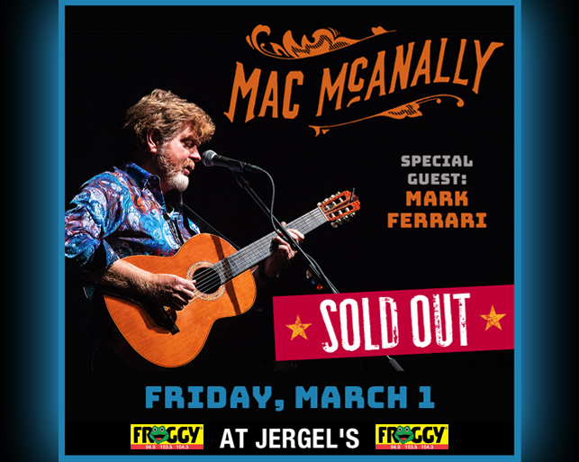 Mac McAnally @ Jergels