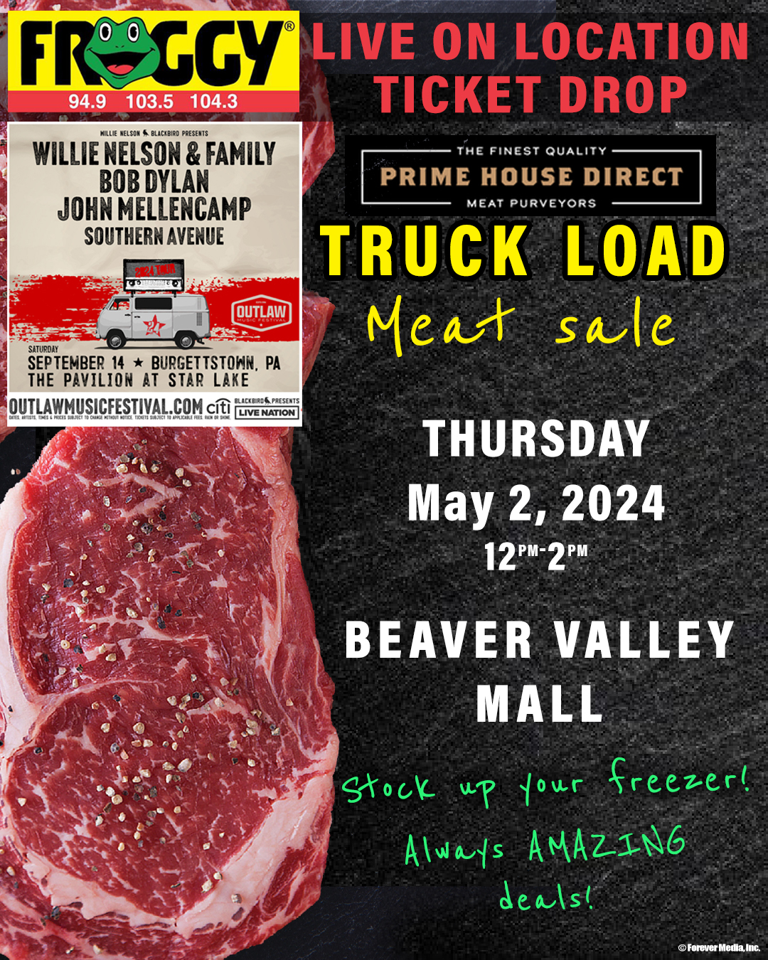 Truckload Meat Sale @ Beaver Valley Mall
