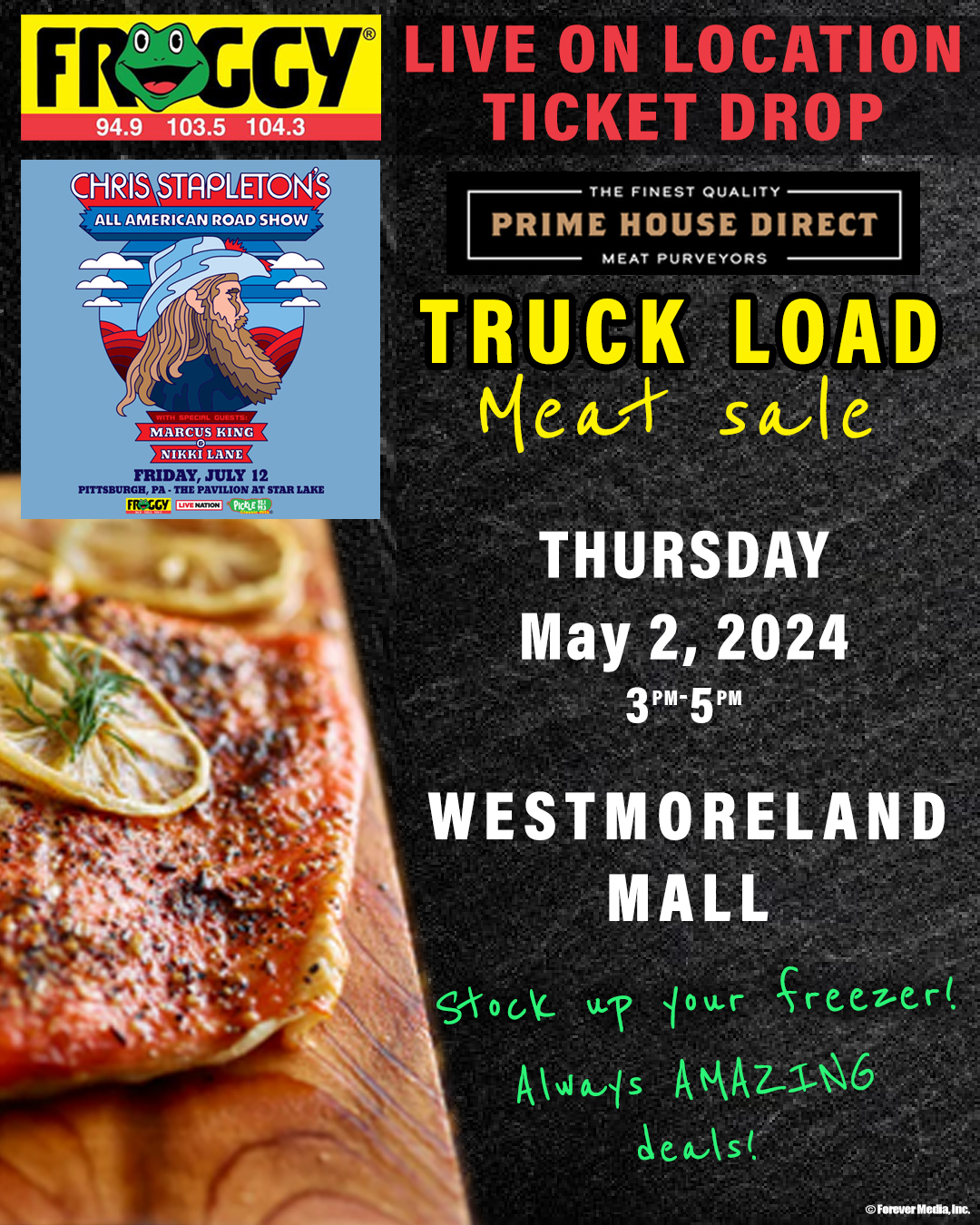 Truckload Meat Sale @ Westmoreland Mall