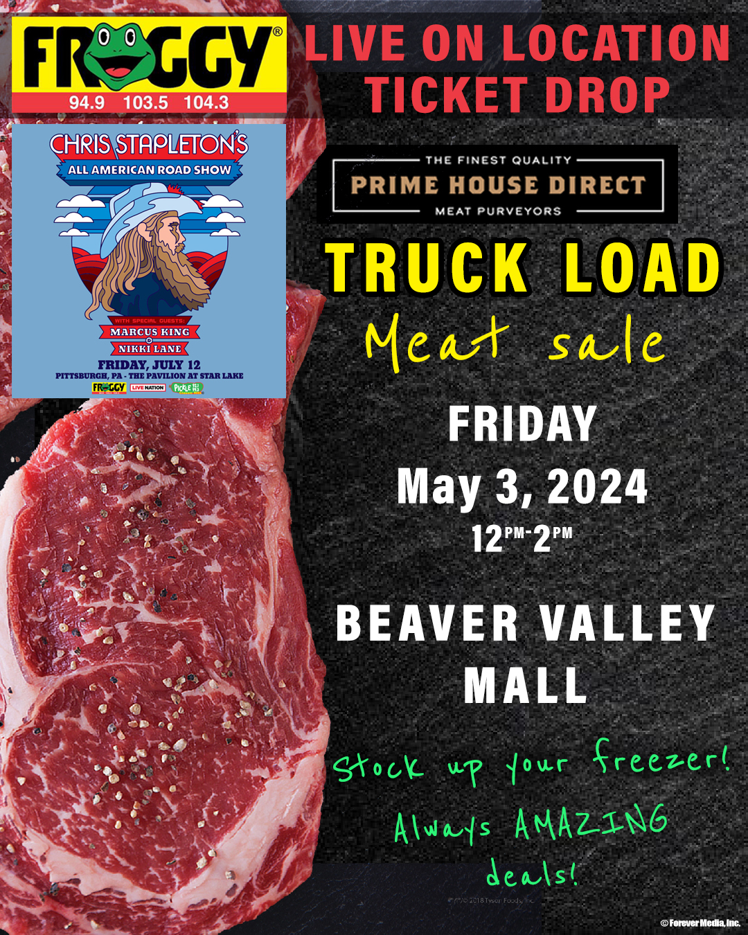 Truckload Meat Sale @ Beaver Valley Mall