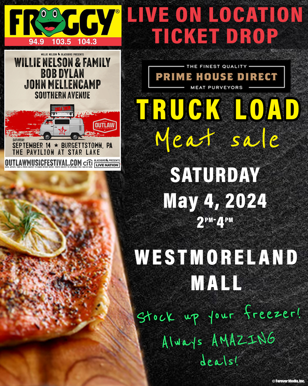 Truckload Meat Sale @ Westmoreland Mall