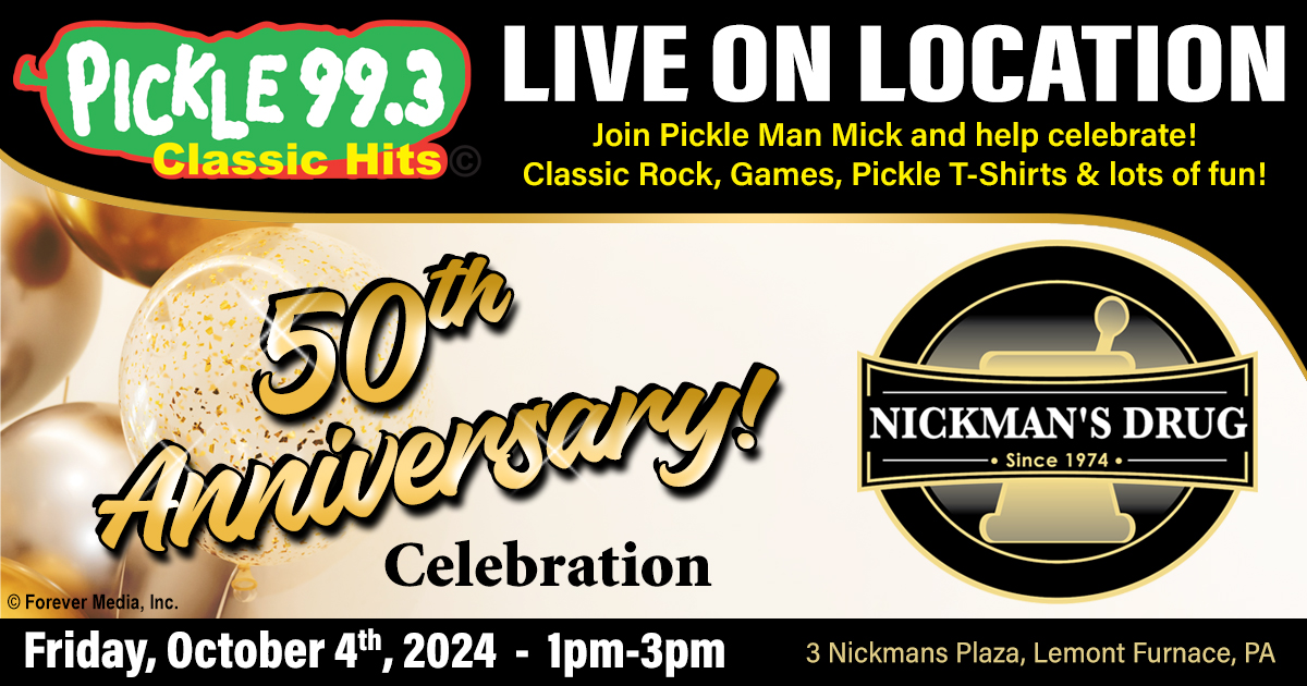 Pickle 99.3 LOL @ Nickman’s Drug 50th Anniversary