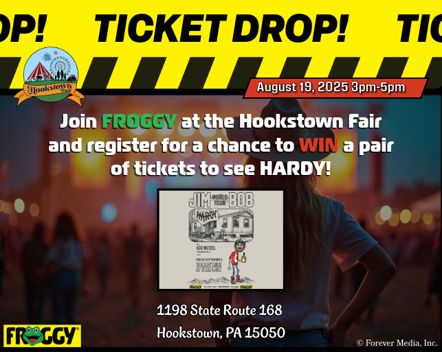 Hookstown Fair Hardy Ticket Drop!