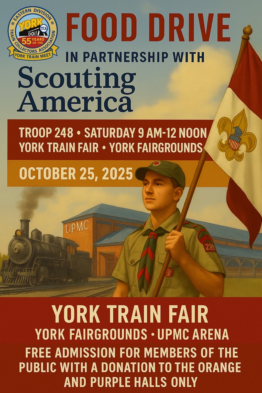 Food Drive in Partnership with Scouting America & Troop 248