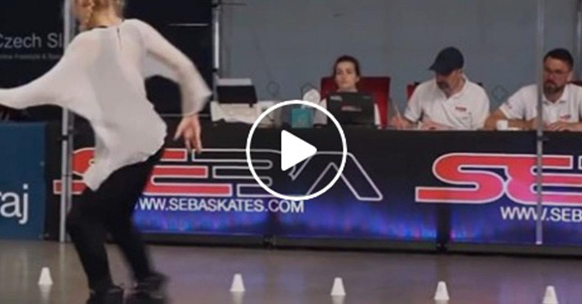Watch: Girl is Roller Skating Pro!